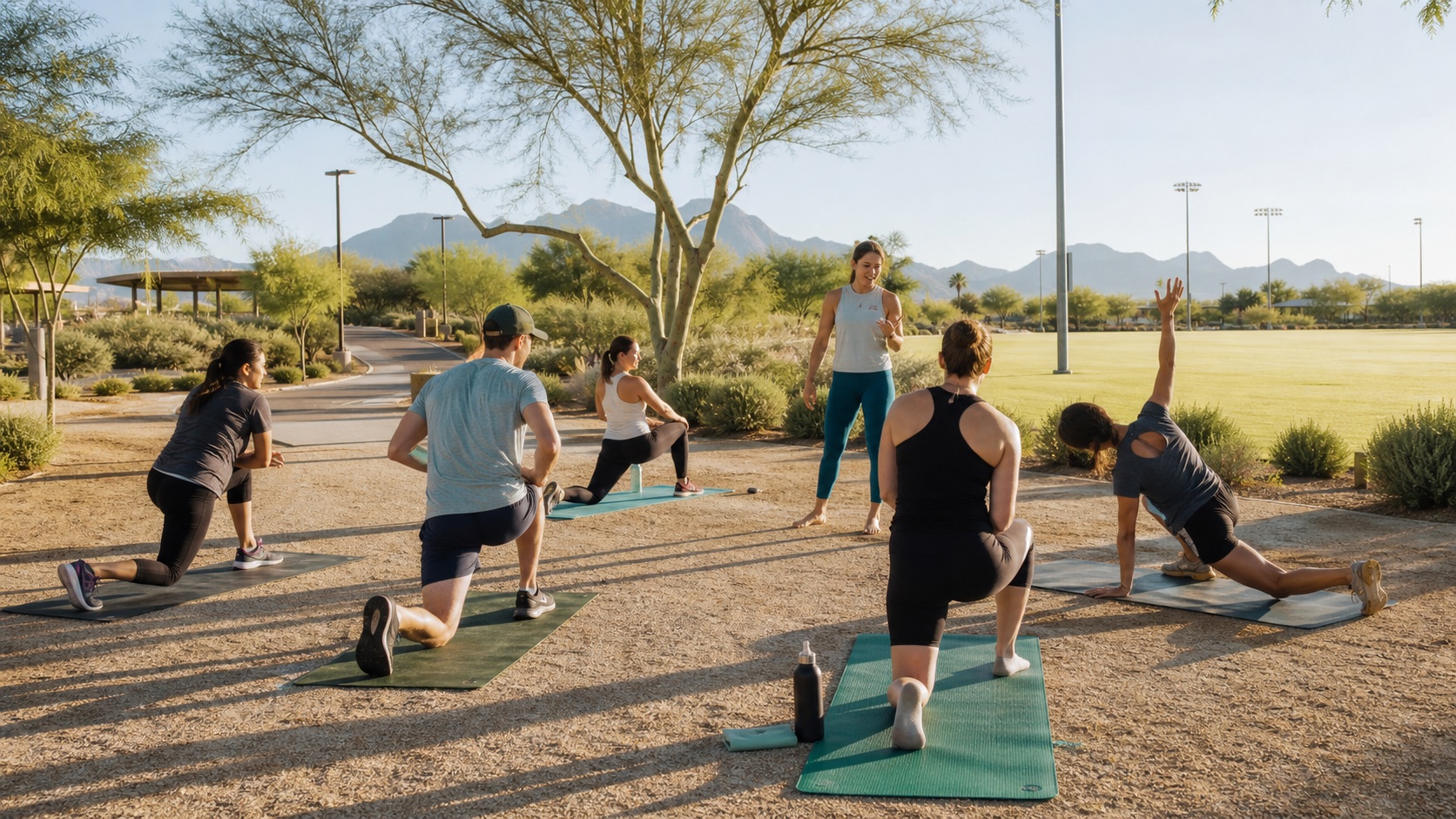 Parent strength in the park